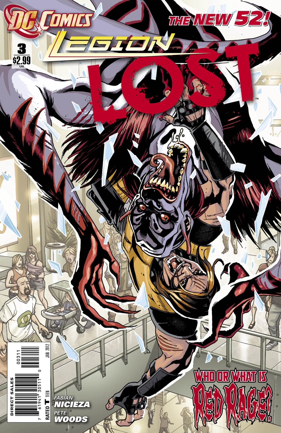 DC Comics COMIC BOOK Legion Lost #3 - CVR A (FN)