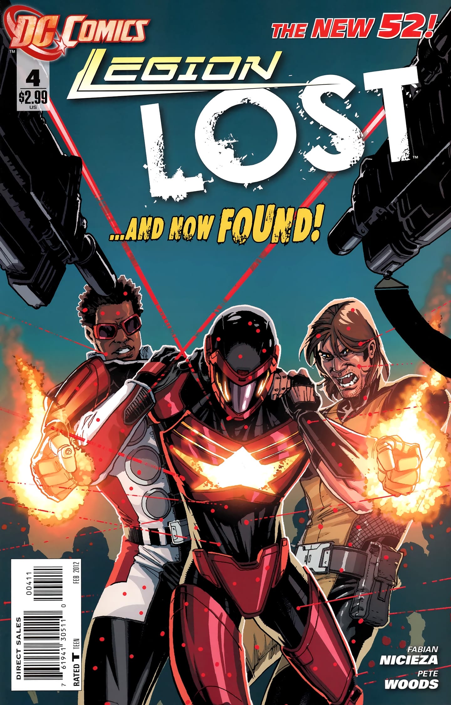 DC Comics COMIC BOOK Legion Lost #4 - CVR A (FN)
