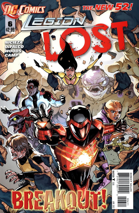 DC Comics COMIC BOOK Legion Lost #6 - CVR A (FN)