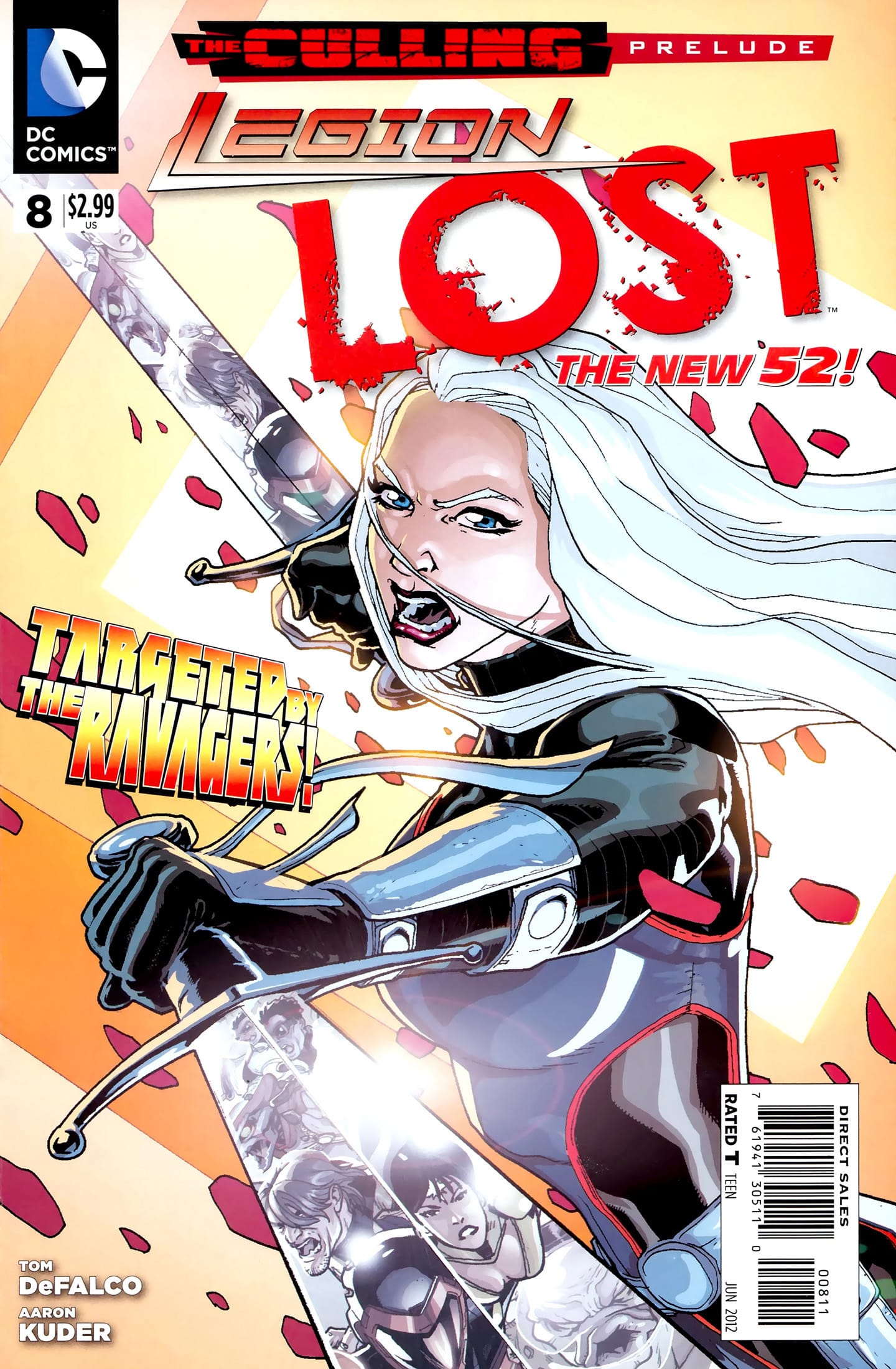DC Comics COMIC BOOK Legion Lost #8 - CVR A (FN)