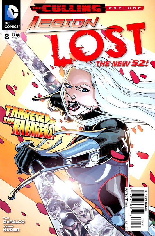 DC Comics COMIC BOOK Legion Lost #8 - CVR A (FN)