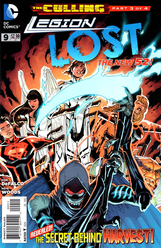 DC Comics COMIC BOOK Legion Lost #9 - CVR A (FN)