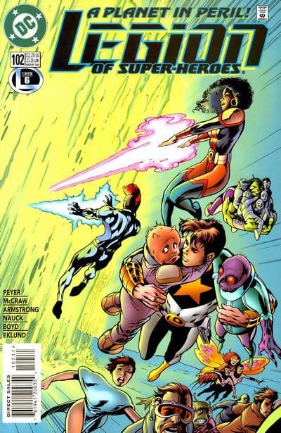 DC Comics COMIC BOOK Legion of Super-Heroes #102 - CVR A (FN)