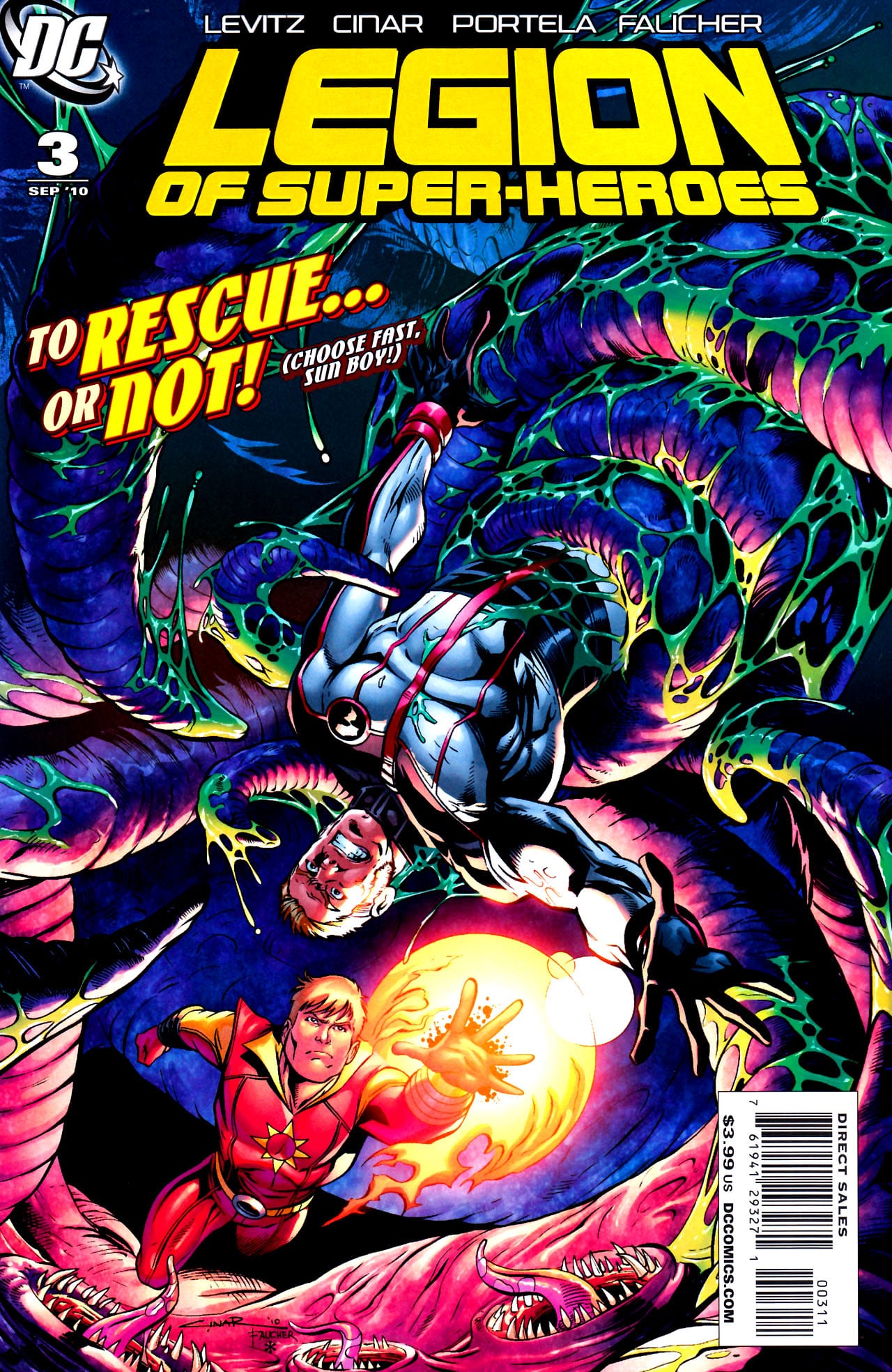 DC Comics COMIC BOOK Legion of Super-Heroes #3 - CVR A (FN)