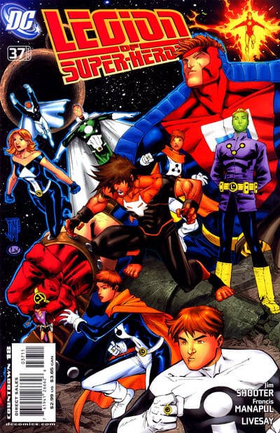 DC Comics COMIC BOOK Legion of Super-Heroes #37 - CVR A (FN)