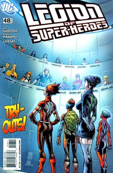 DC Comics COMIC BOOK Legion of Super-Heroes #48 - CVR A (FN)