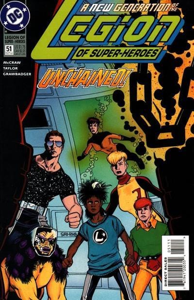 DC Comics COMIC BOOK Legion of Super-Heroes #51 - CVR A (FN)