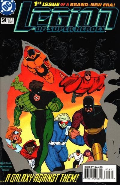 DC Comics COMIC BOOK Legion of Super-Heroes #54 - CVR A (FN)