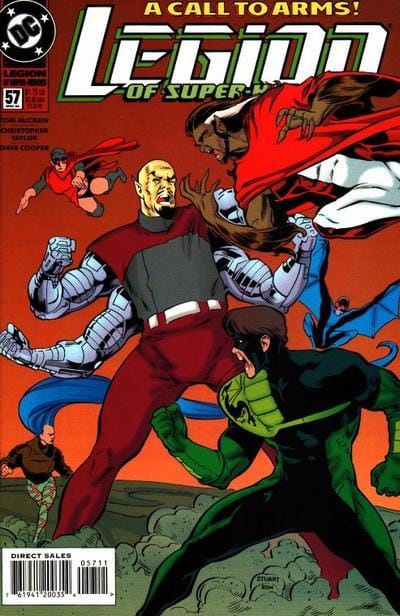 DC Comics COMIC BOOK Legion of Super-Heroes #57 - CVR A (FN)