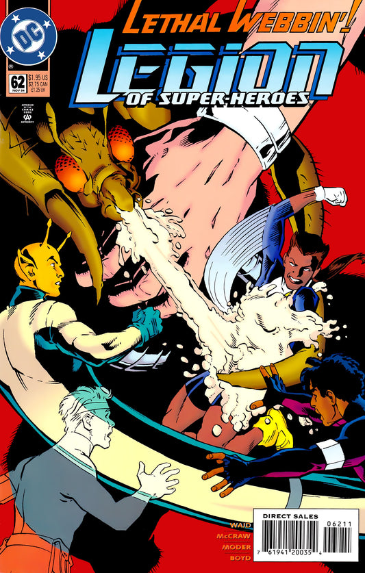 DC Comics COMIC BOOK Legion of Super-Heroes #62 - CVR A (FN)
