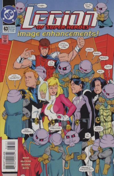 DC Comics COMIC BOOK Legion of Super-Heroes #63 - CVR A (FN)