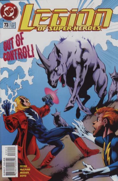 DC Comics COMIC BOOK Legion of Super-Heroes #73 - CVR A (FN)