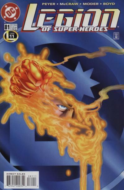 DC Comics COMIC BOOK Legion of Super-Heroes #81 - CVR A (FN)