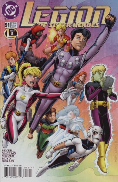 DC Comics COMIC BOOK Legion of Super-Heroes #91 - CVR A (FN)