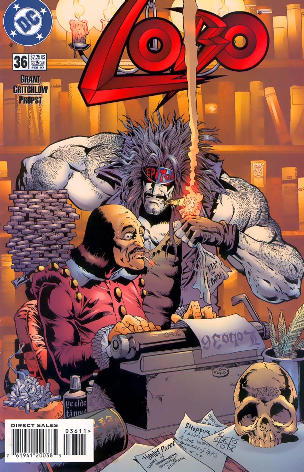DC Comics COMIC BOOK Lobo #36 - CVR A (VF/NM)
