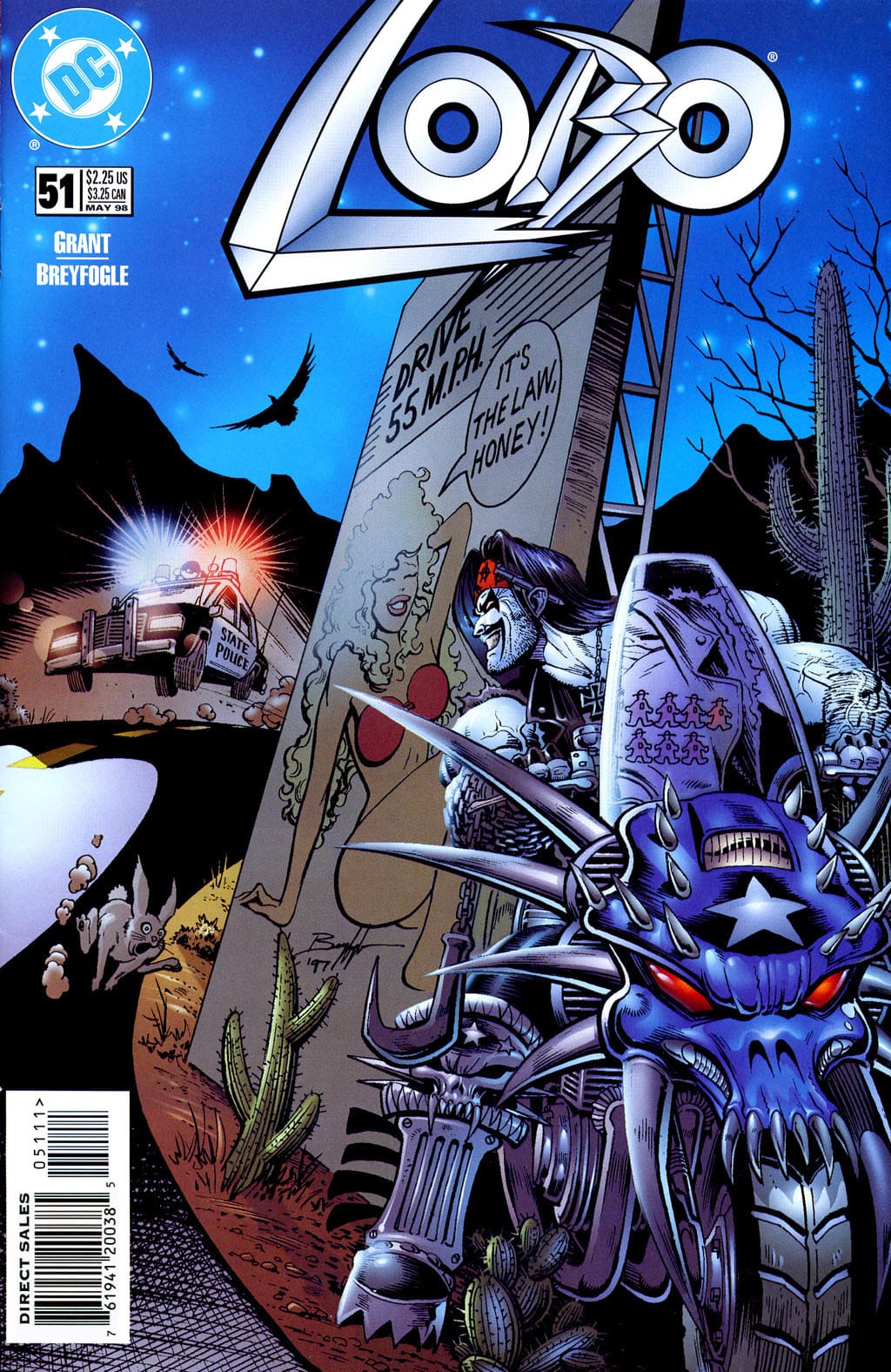 DC Comics COMIC BOOK Lobo #51 - CVR A (VF/NM)