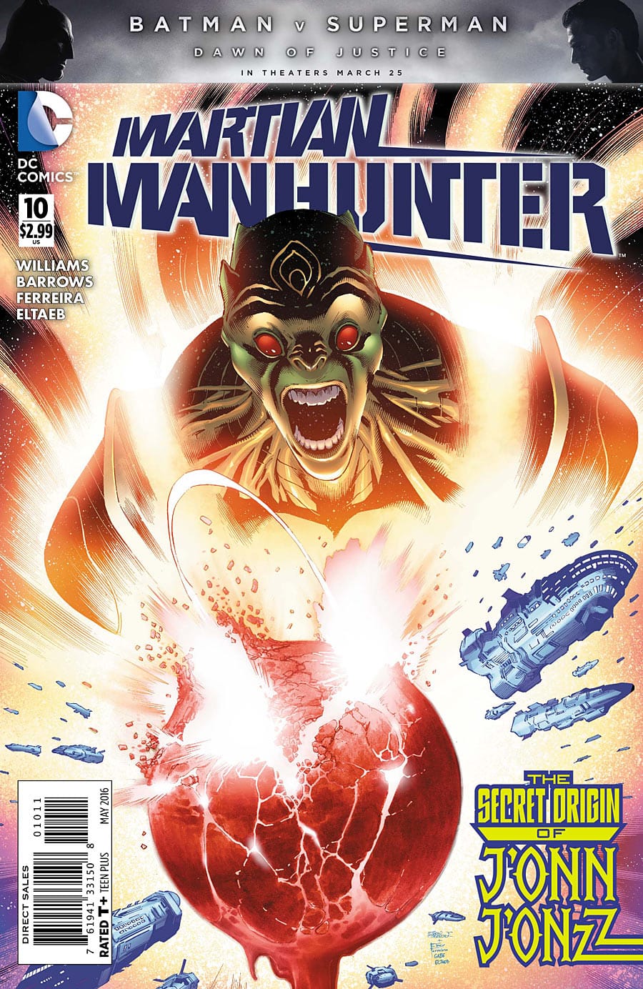 DC COMICS COMIC BOOK MARTIAN MANHUNTER #10 (FN/VF)