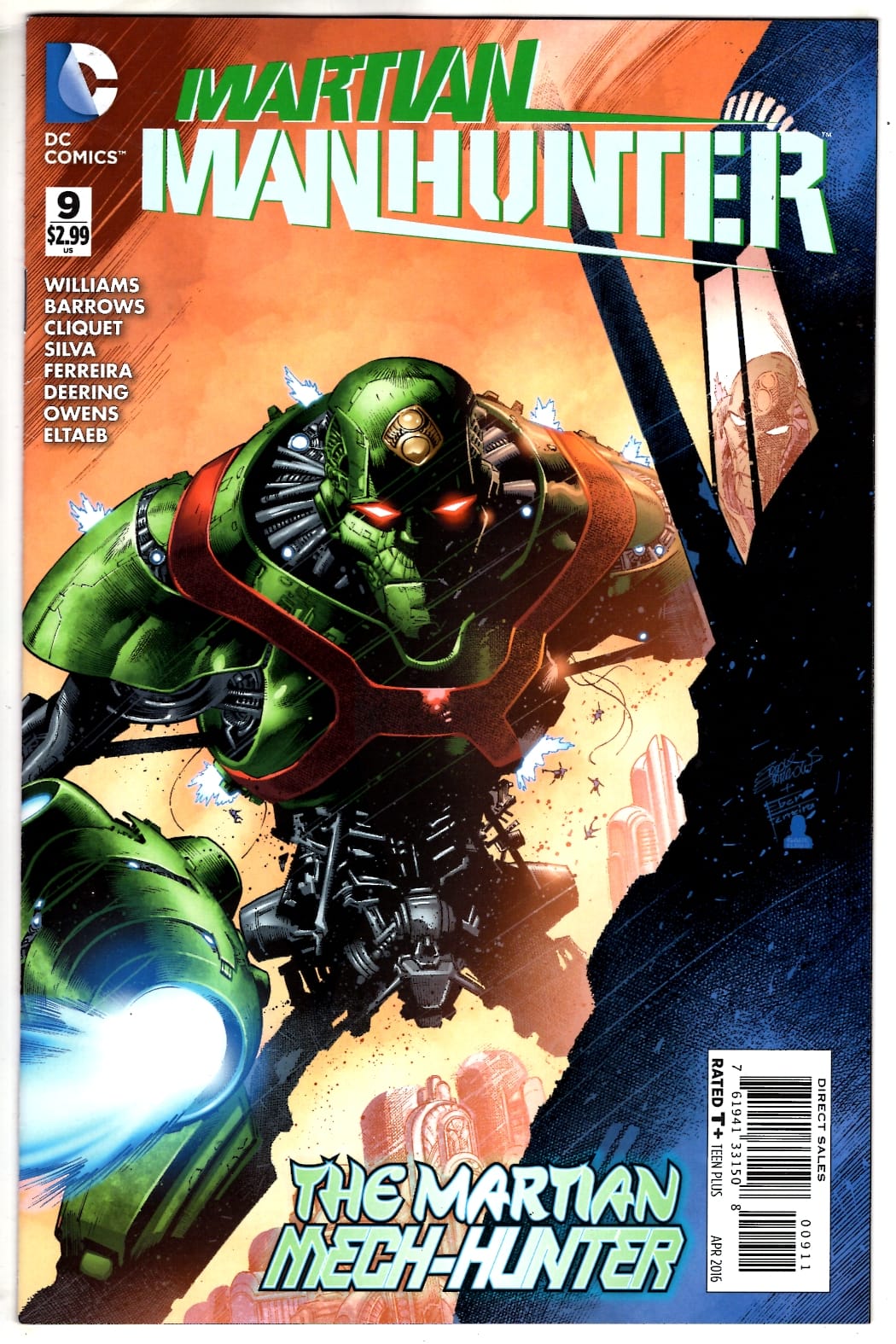 DC COMICS COMIC BOOK MARTIAN MANHUNTER #9 (FN/VF)