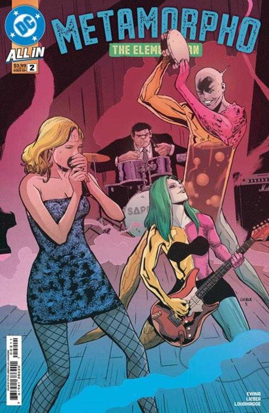 DC Comics COMIC BOOK Metamorpho The Element Man #2 Cover A Steve Lieber