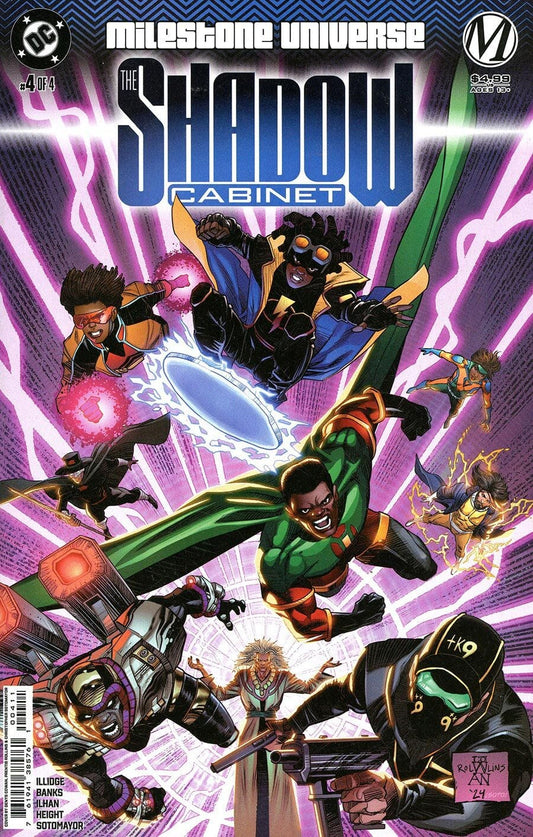DC Comics COMIC BOOK Milestone Universe: The Shadow Cabinet #4 - CVR A (FN)