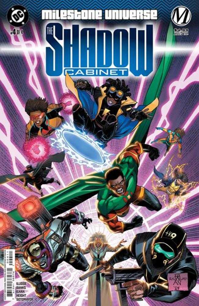 DC Comics COMIC BOOK Milestone Universe The Shadow Cabinet #4 (Of 4) Cover A Denys Cowan