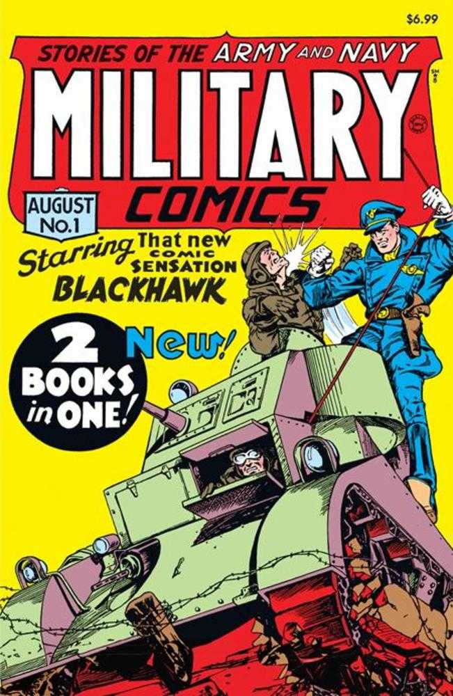DC Comics COMIC BOOK Military Comics #1 Facsimile Edition