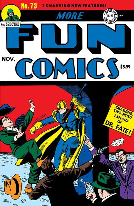 DC Comics COMIC BOOK MORE FUN COMICS #73 FACSIMILE EDITION CVR A HOWARD SHERMAN