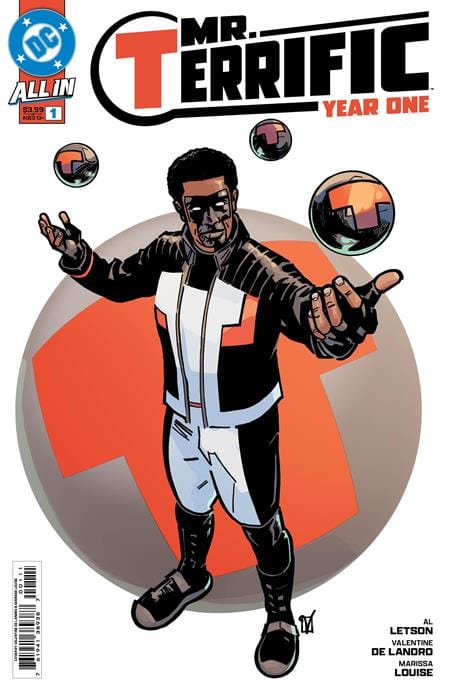 DC Comics COMIC BOOK MR TERRIFIC YEAR ONE #1 (OF 6) CVR A VALENTINE DE LANDRO
