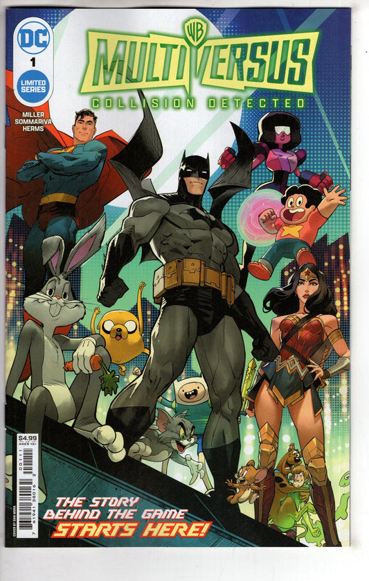 DC Comics COMIC BOOK Multiversus Collision Detection #1 (Of 6) Cover A Dan Mora