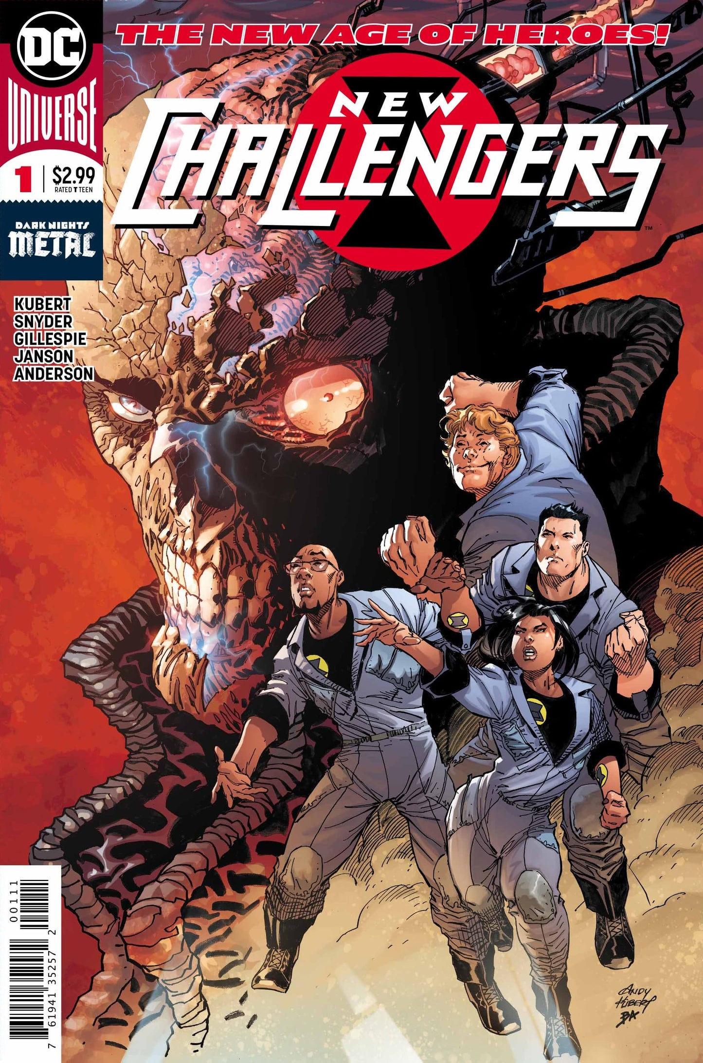 DC Comics COMIC BOOK New Challengers #1 (VF/NM)