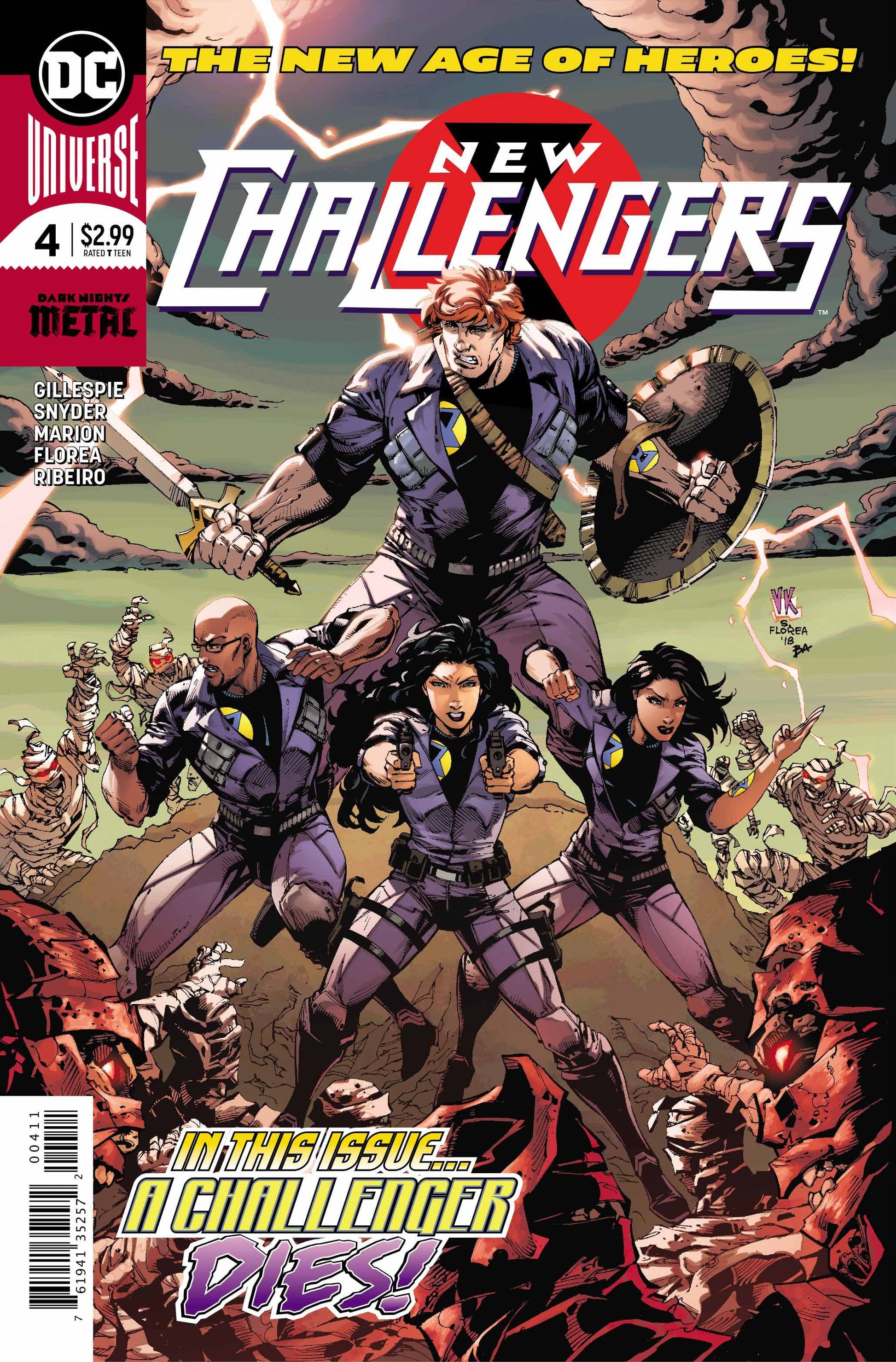 DC Comics COMIC BOOK New Challengers #4 (VF/NM)