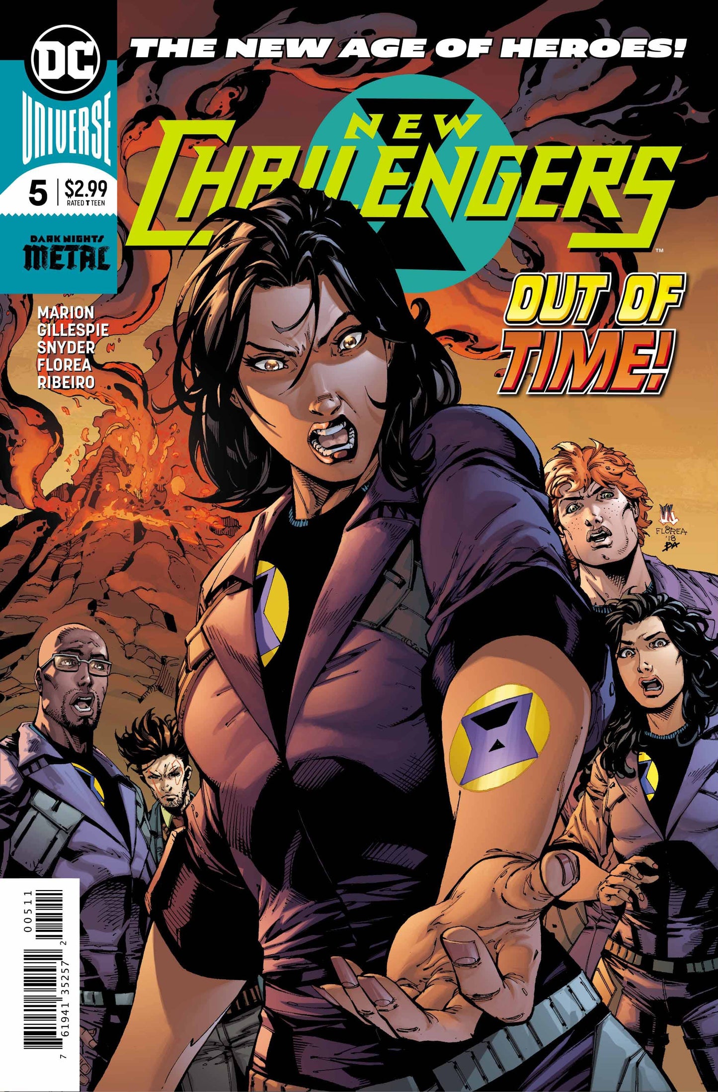 DC Comics COMIC BOOK New Challengers #5 (VF/NM)