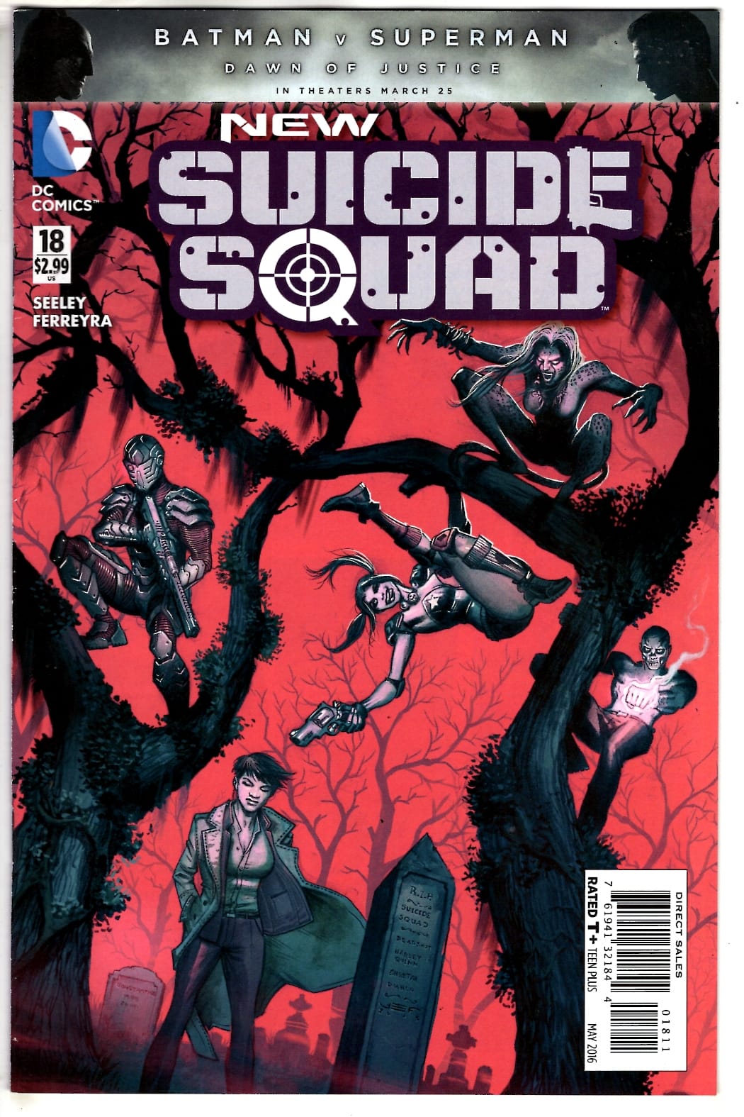 DC COMICS COMIC BOOK NEW SUICIDE SQUAD #18 (VF)