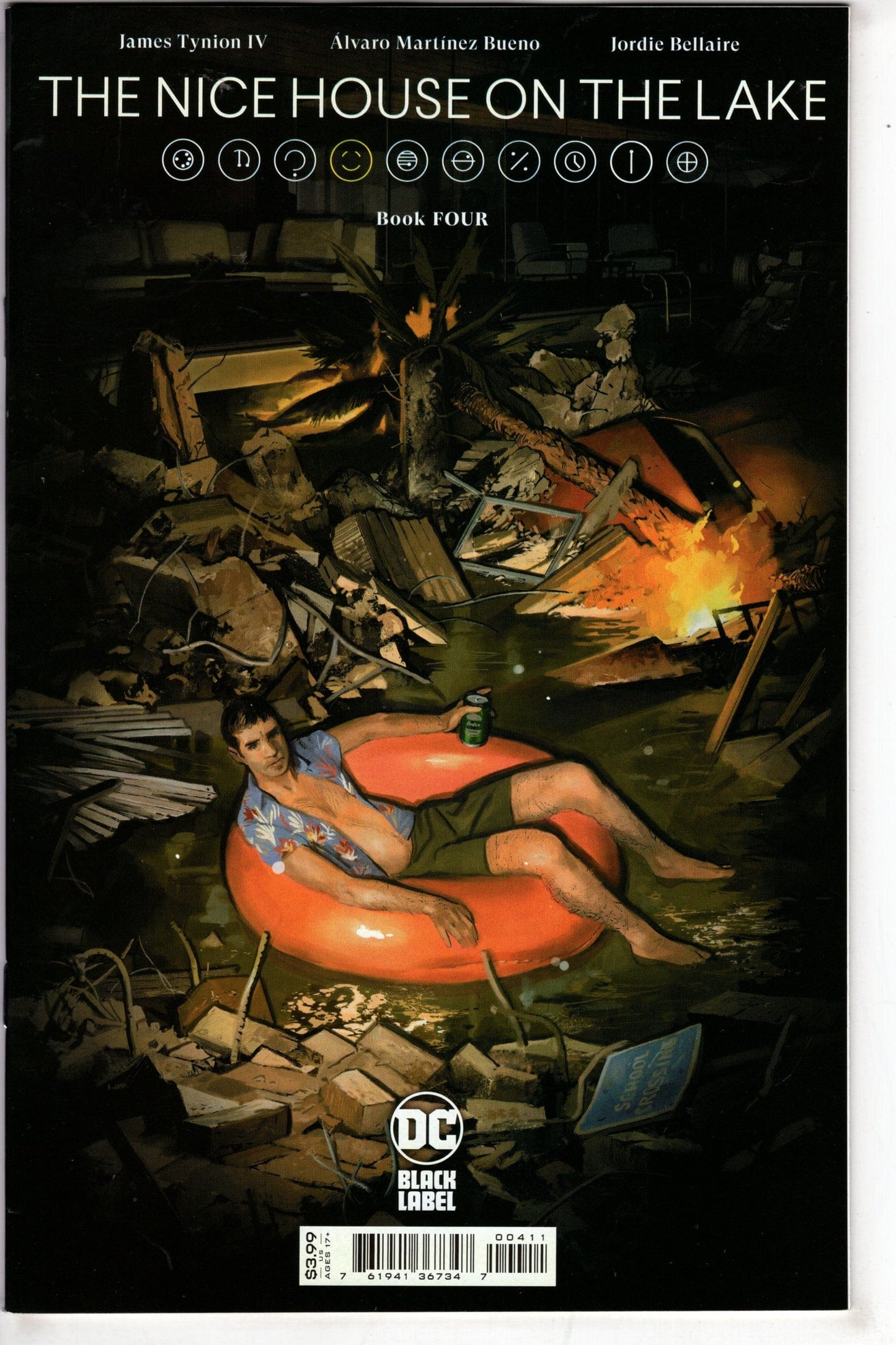DC Comics COMIC BOOK Nice House On The Lake #4 (Of 12) Cover A Alvaro Martinez Bueno (Mature)