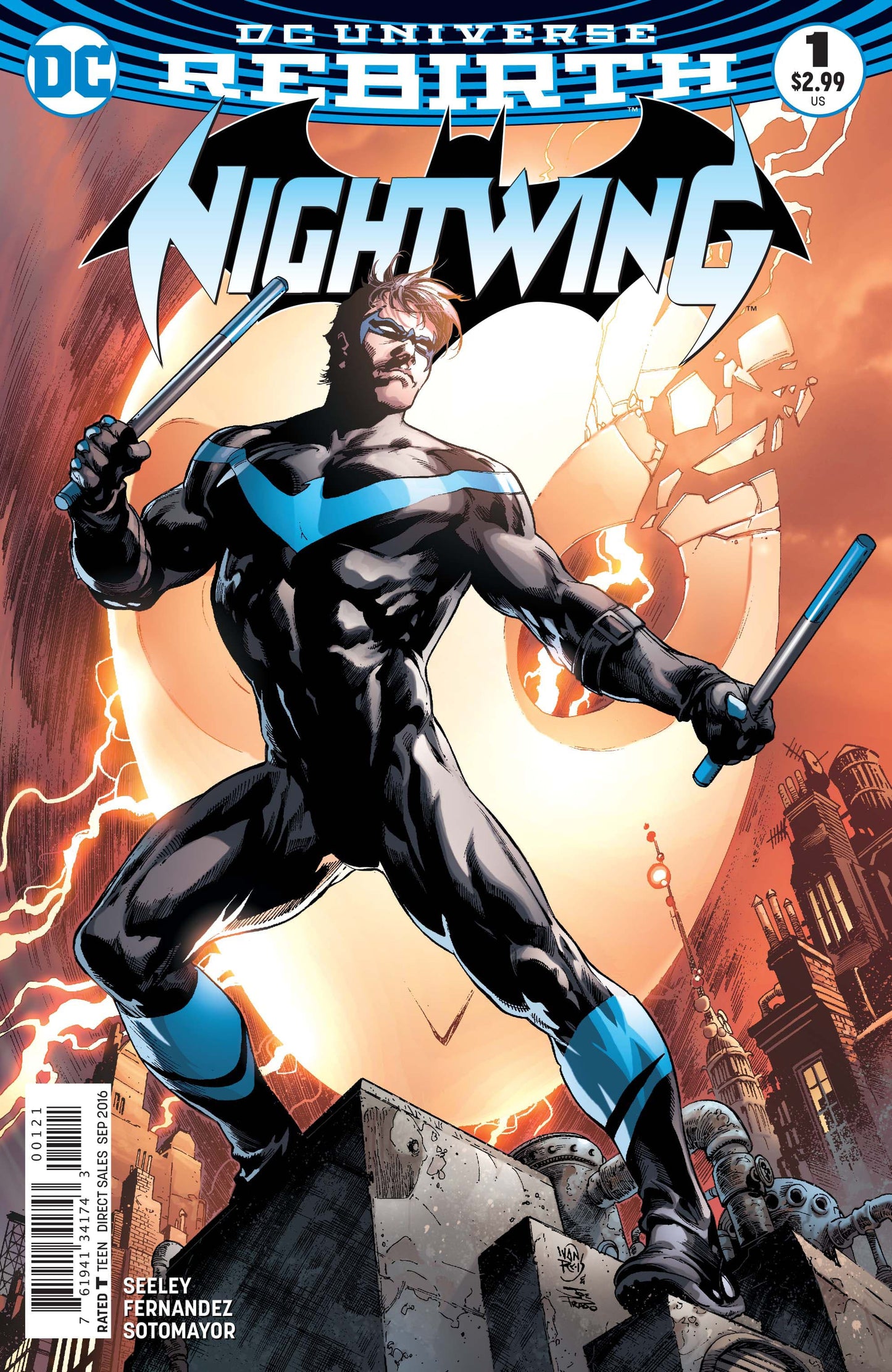 DC Comics COMIC BOOK Nightwing #1 - CVR B (VF/NM)