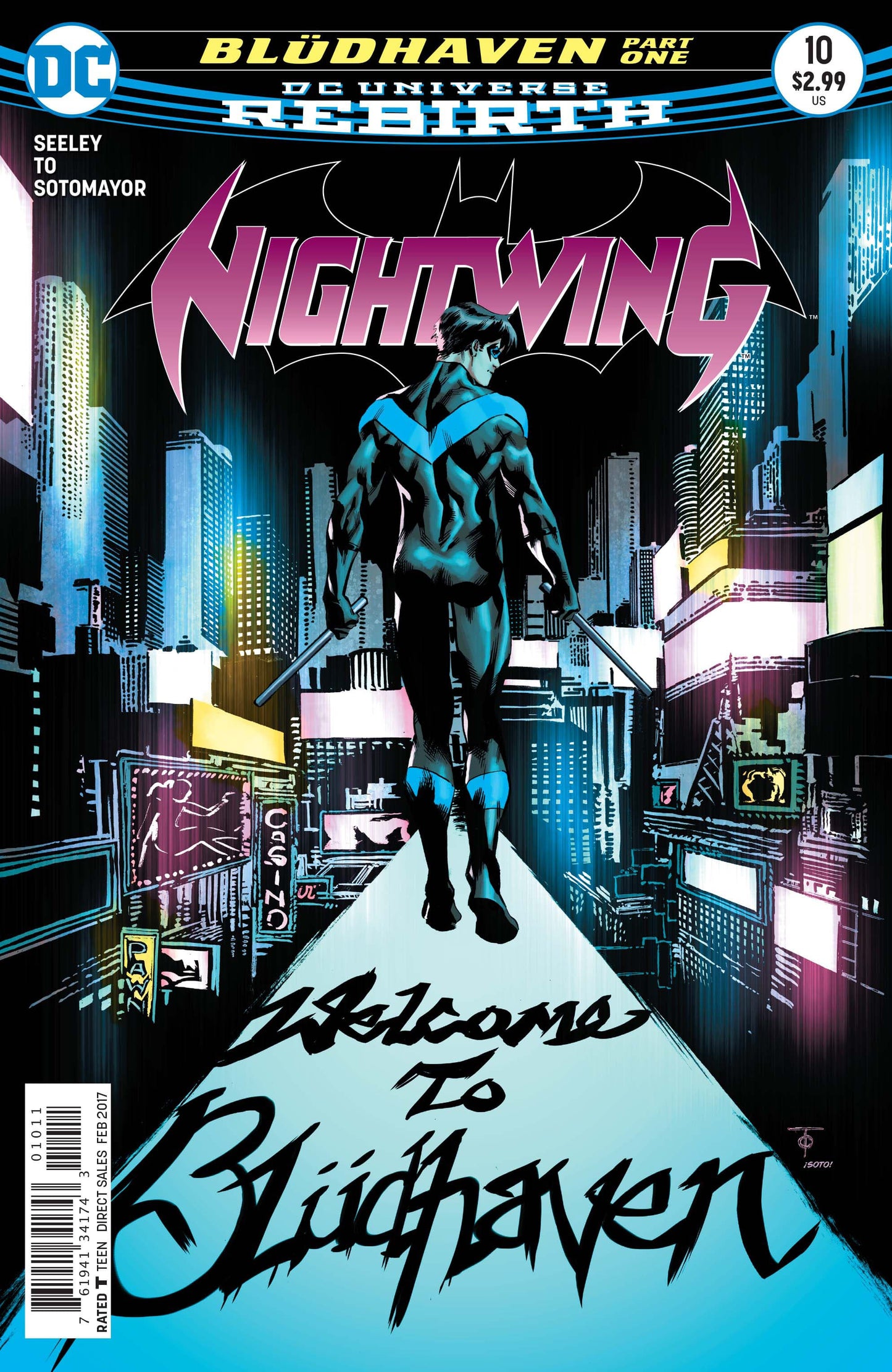 DC Comics COMIC BOOK Nightwing #10 - CVR A (VF/NM)