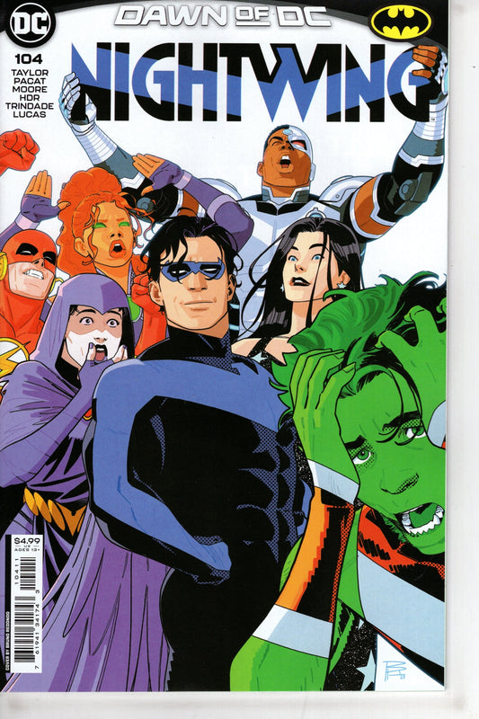 DC Comics COMIC BOOK Nightwing #104 Cover A Bruno Redondo