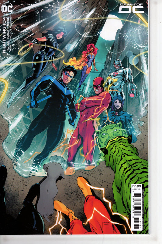 DC Comics COMIC BOOK Nightwing #104 Cover B Amancay Nahuelpan Card Stock Variant