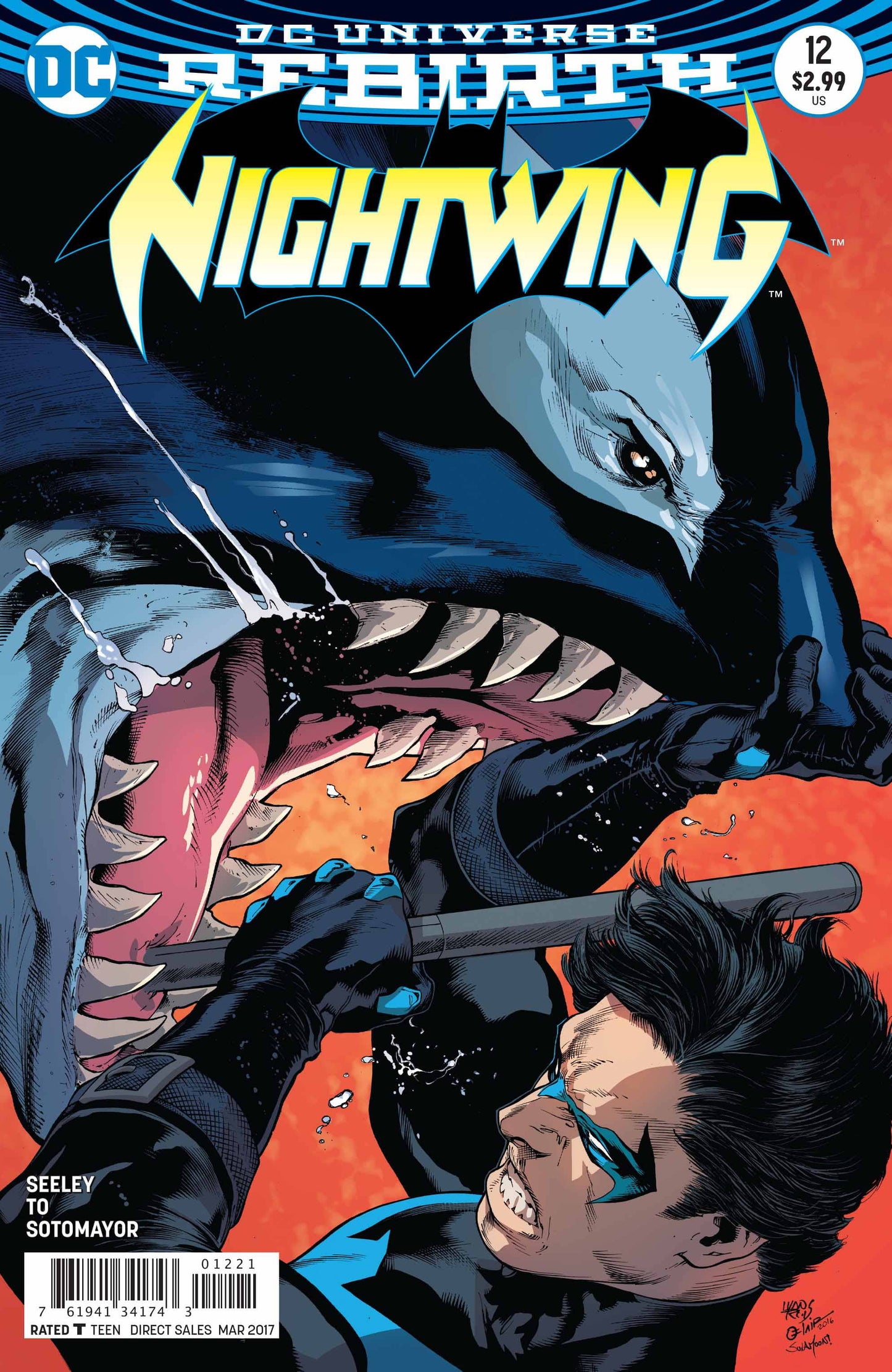 DC Comics COMIC BOOK Nightwing #12 - CVR B (VF/NM)