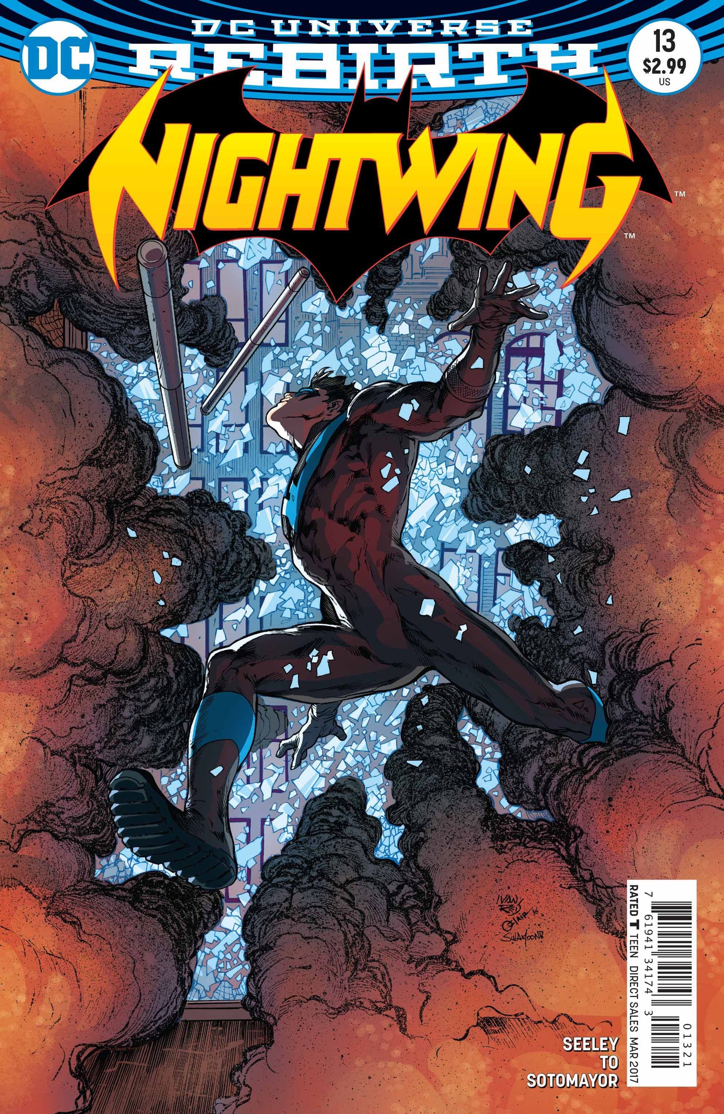 DC Comics COMIC BOOK Nightwing #13 - CVR B (VF/NM)