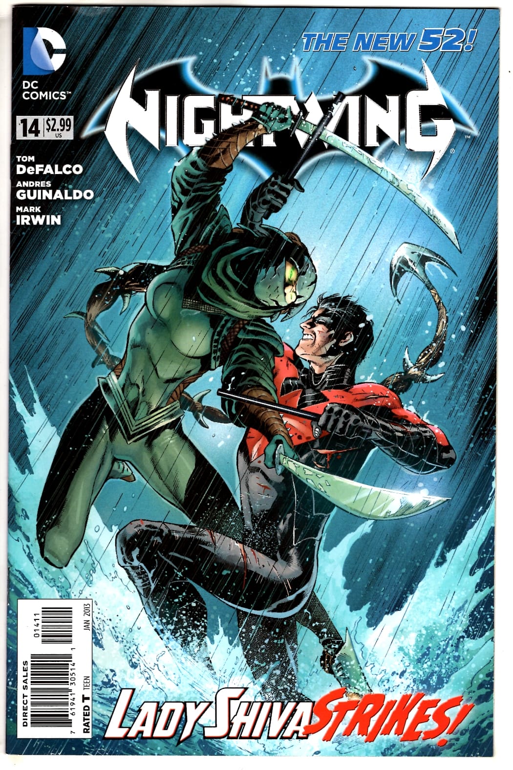 DC COMICS COMIC BOOK NIGHTWING #14 (VF)