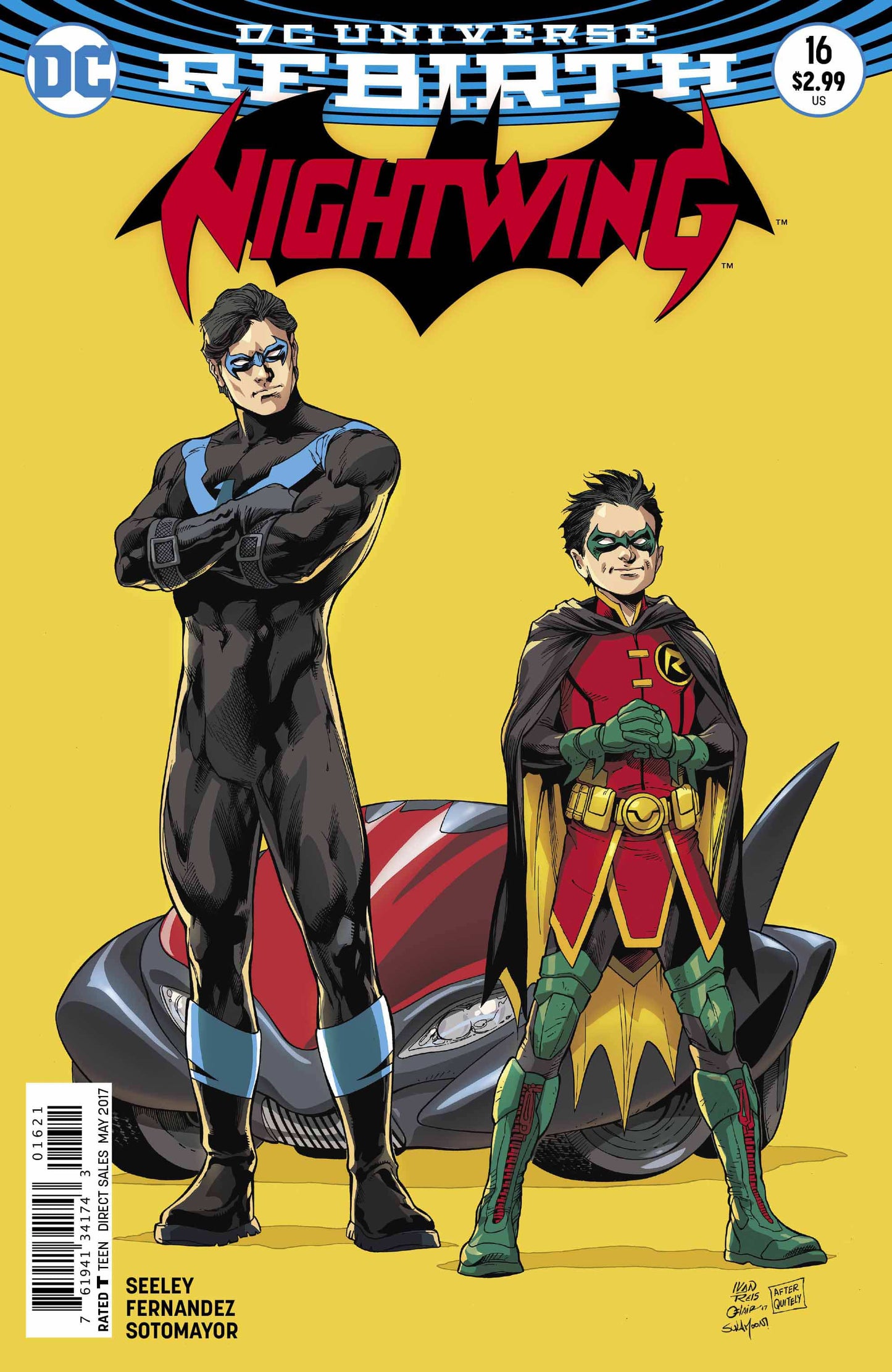 DC Comics COMIC BOOK Nightwing #16 - CVR B (VF/NM)