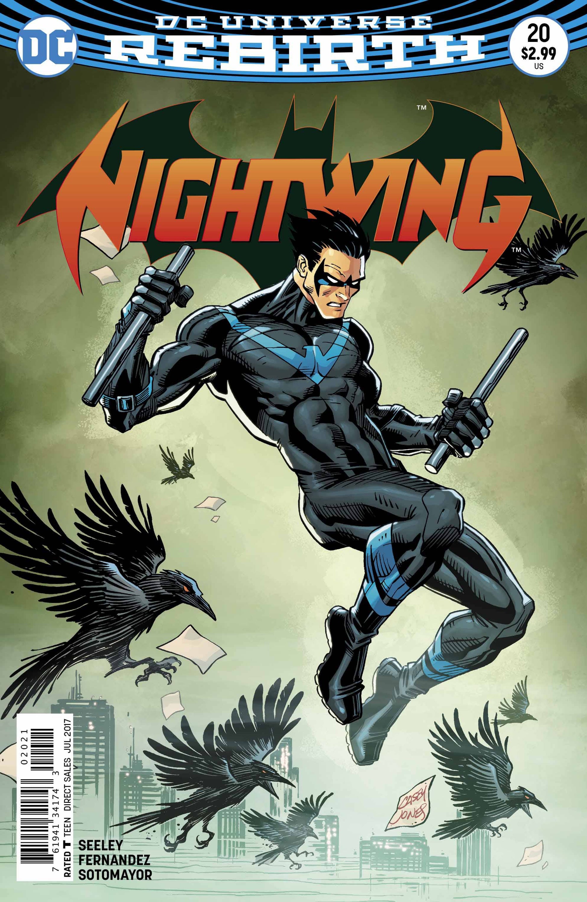DC Comics COMIC BOOK Nightwing #20 - CVR B (VF/NM)