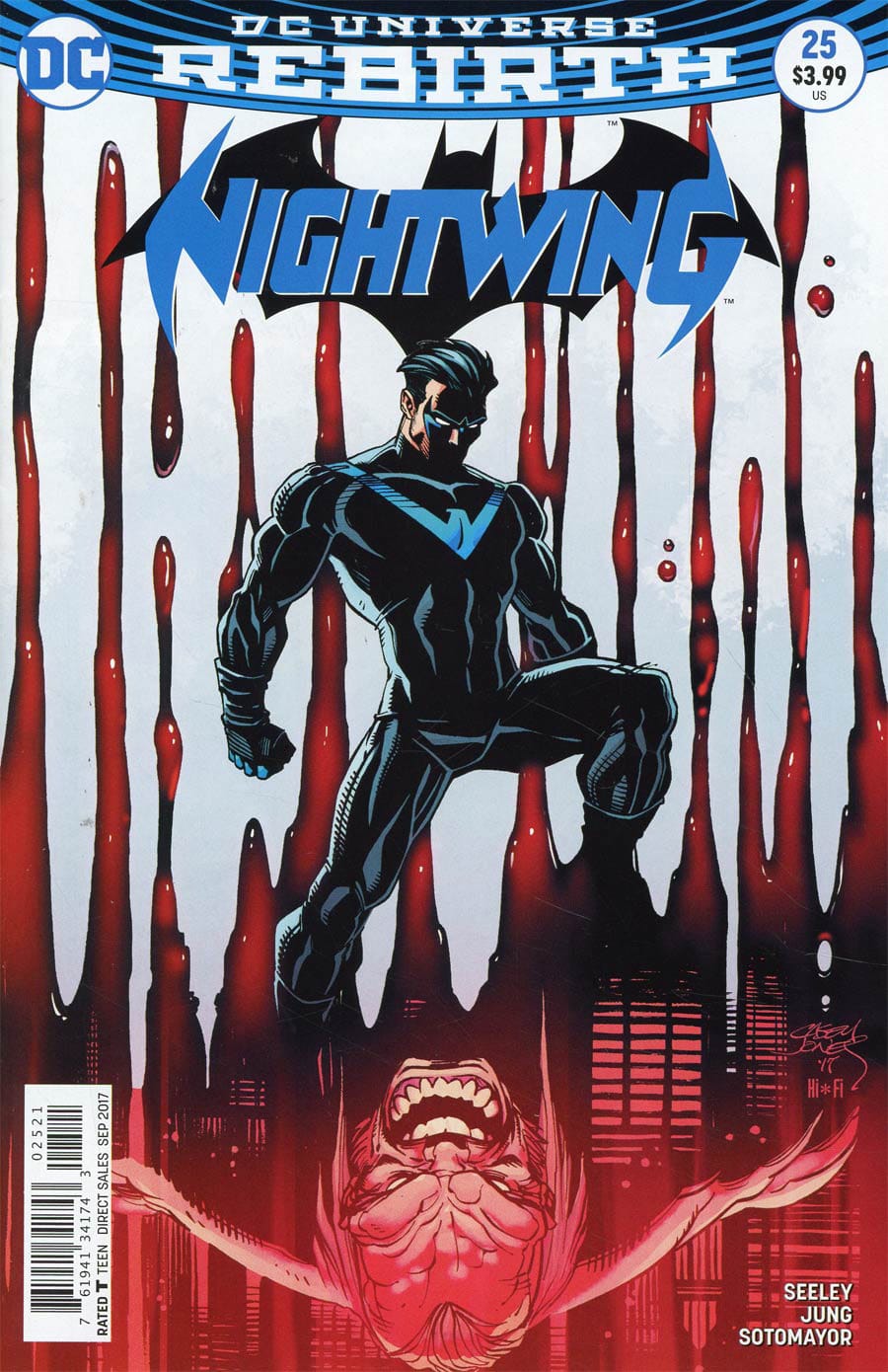 DC Comics COMIC BOOK Nightwing #25 - CVR B (VF/NM)