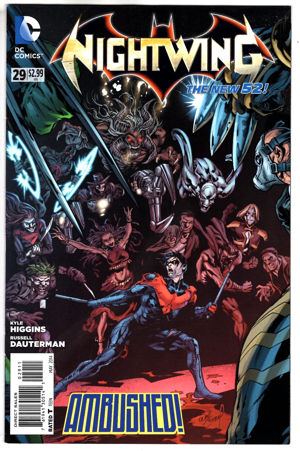 DC COMICS COMIC BOOK NIGHTWING #29 (VF)