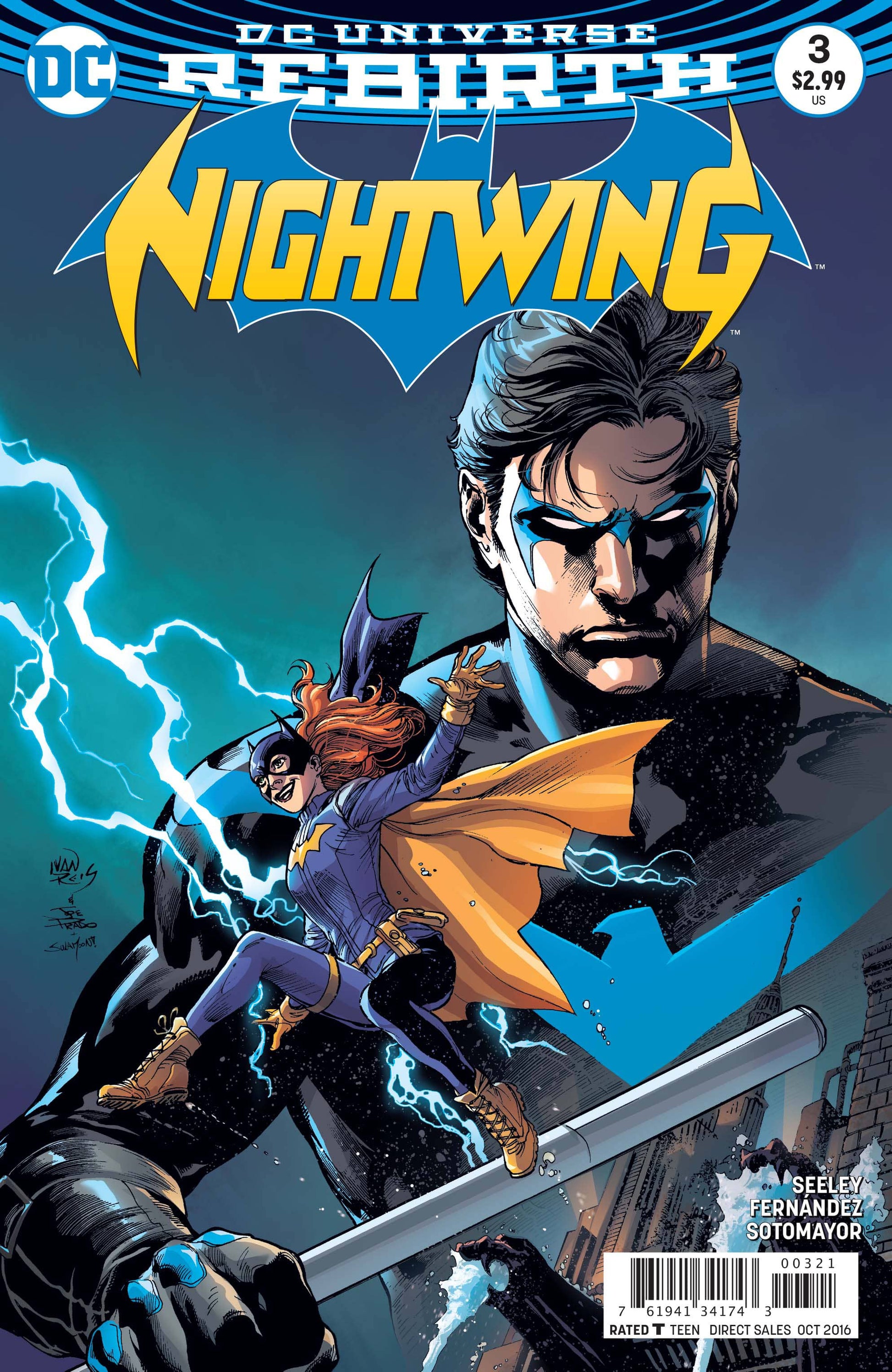 DC Comics COMIC BOOK Nightwing #3 - CVR B (VF/NM)
