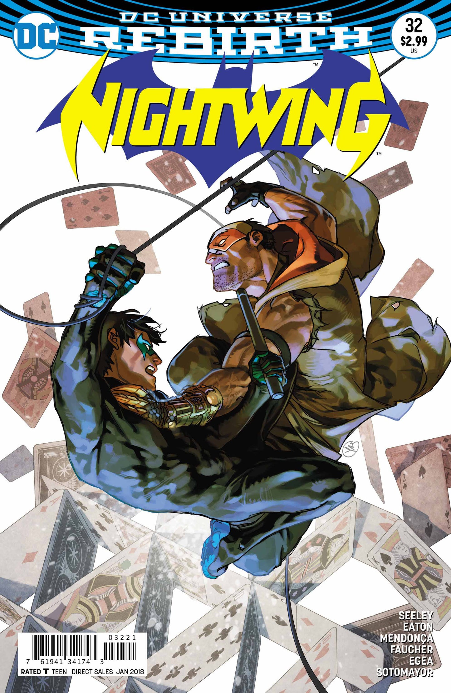 DC Comics COMIC BOOK Nightwing #32 - CVR B (VF/NM)