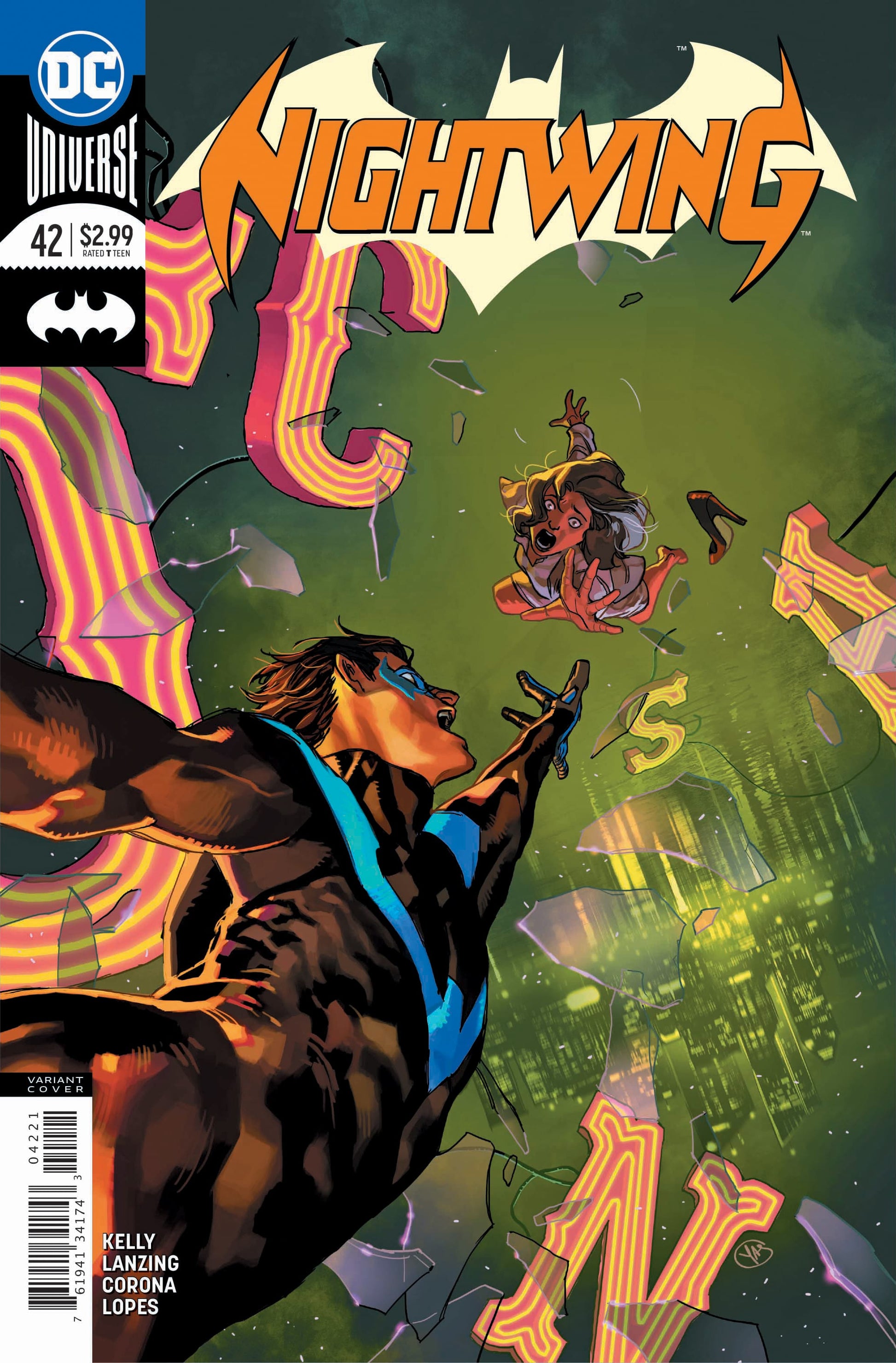 DC Comics COMIC BOOK Nightwing #42 - CVR B (VF/NM)