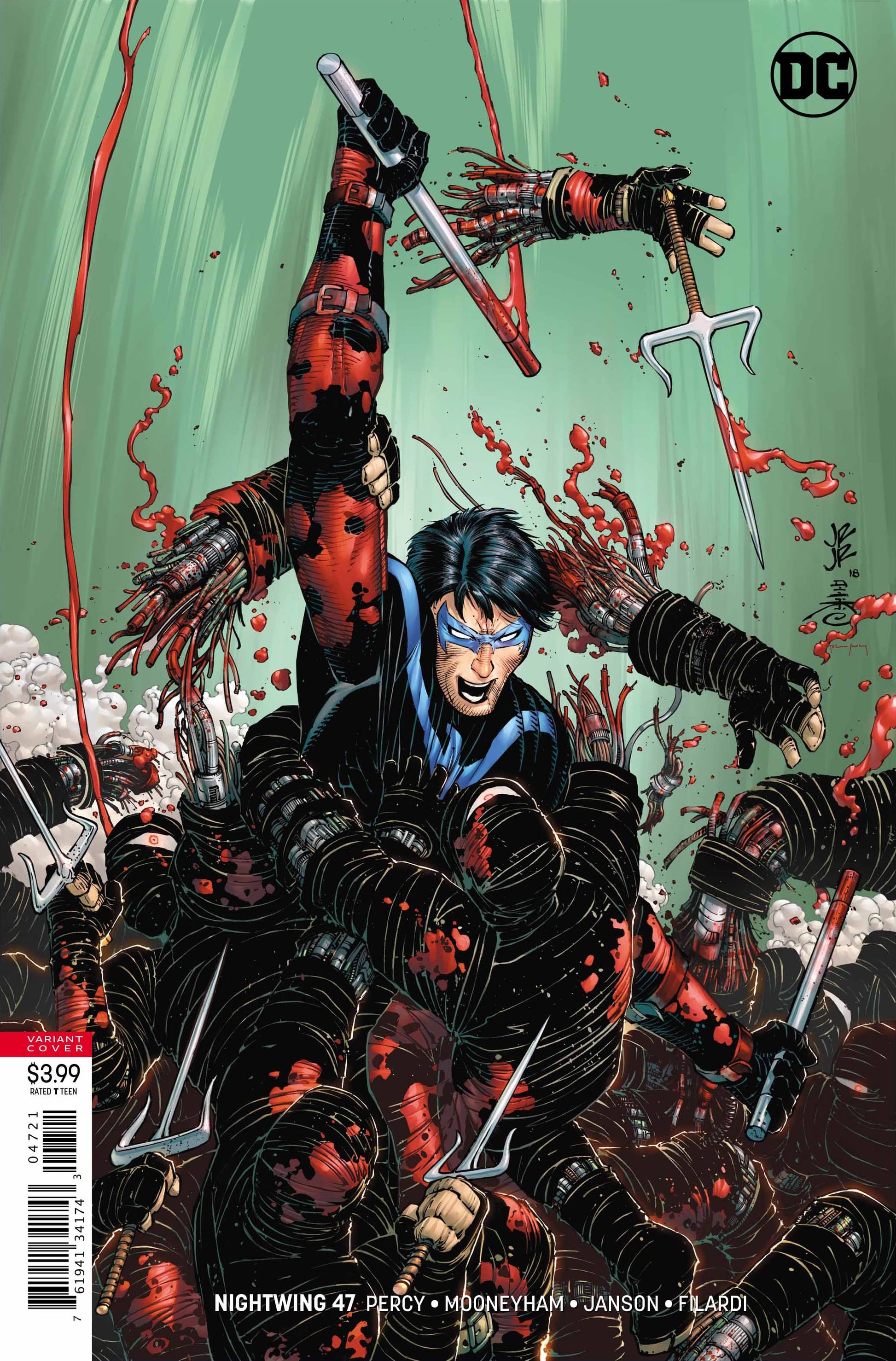 DC Comics COMIC BOOK Nightwing #47 - CVR B (VF/NM)