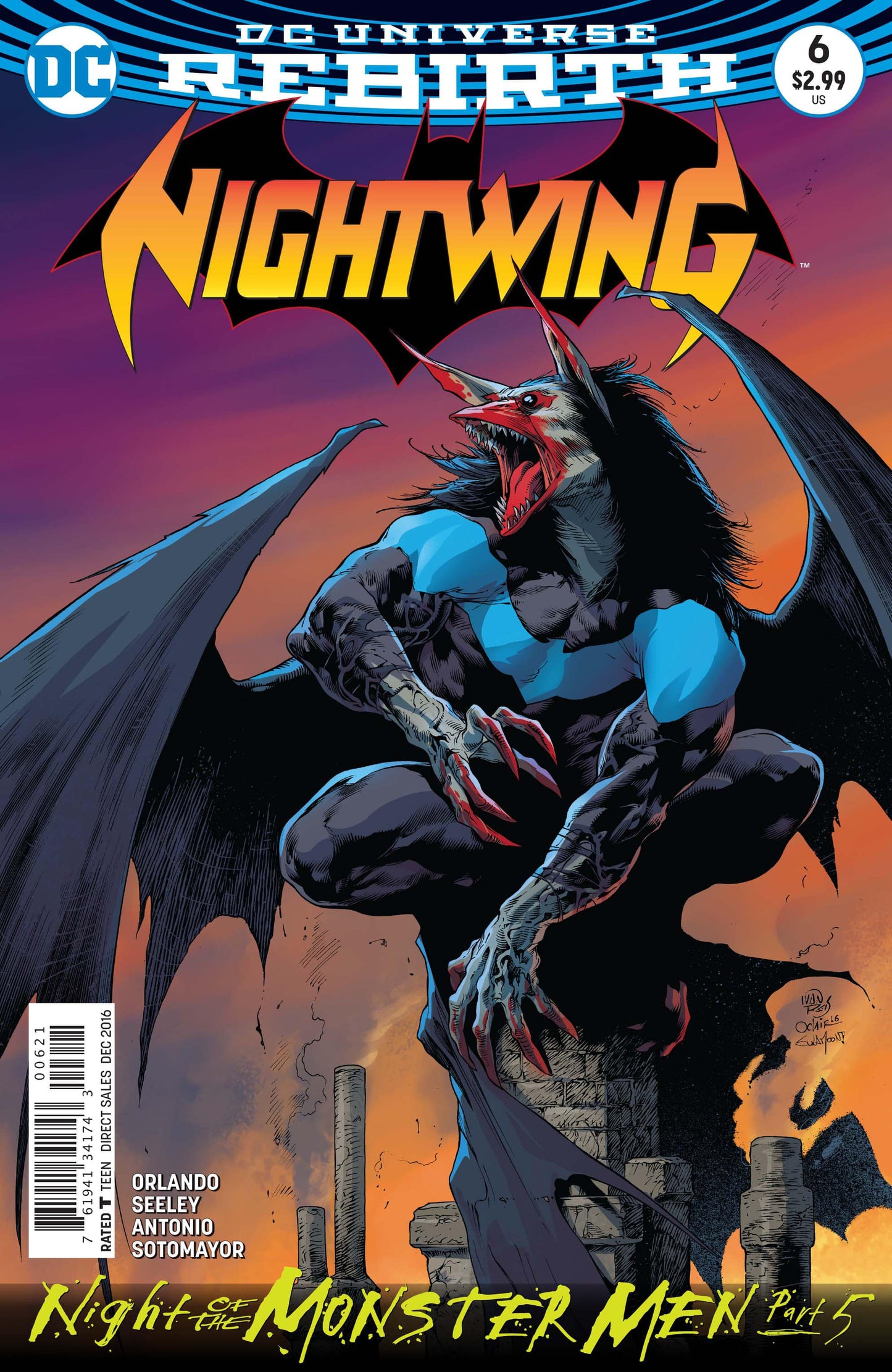 DC Comics COMIC BOOK Nightwing #6 - CVR B (VF/NM)